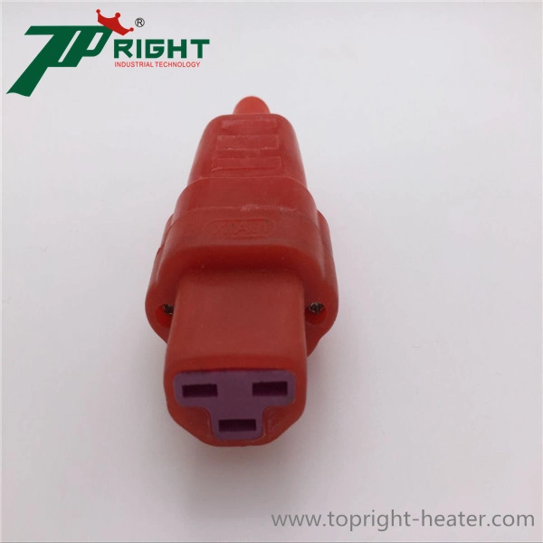 High Temperature European Silicone 35A Heater Plug & Porcelain Connector for Band Elements