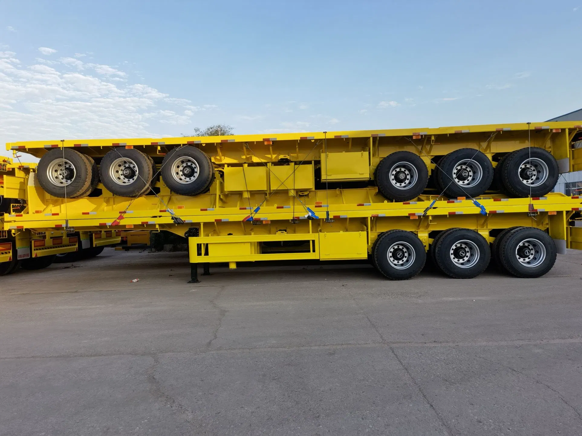 Brand New Flatbed Flat Deck Trailers for Sale Truck Trailers Semi Trailer Dump Trailer Fuel Tanker Semi Trailer Other Trailer Parts Fence Trailer Price