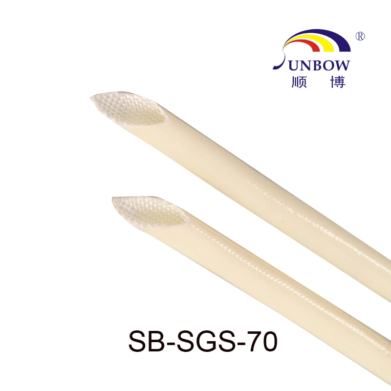 7kv Fiber Glass Braided Silicone Fiberglass Sleeving