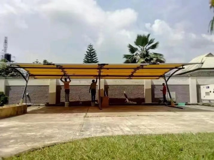 Water-Proof Material Carport for Double Car