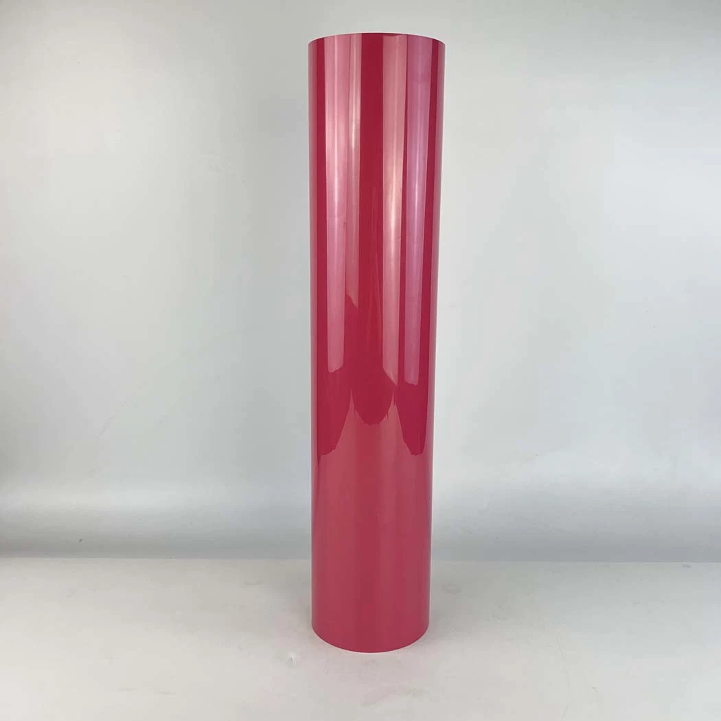 0.5*25m Heat Transfer Vinyl/Film PVC for Printing Clothes/ Garment/T-Shirt Cdp-28 Fuchsia