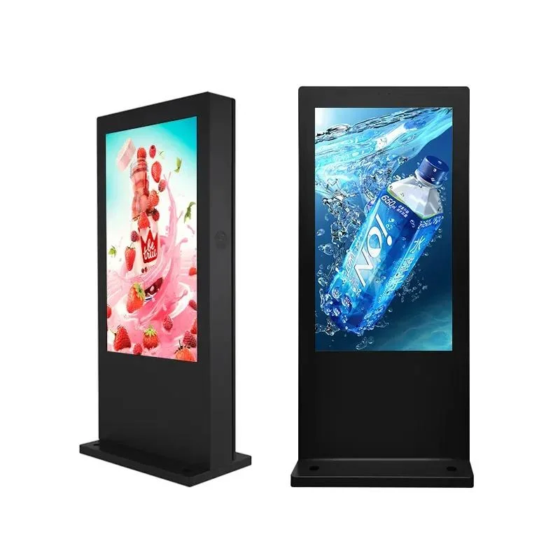 49 Zoll Android Customized Logo Wasserdicht LCD-Außenbodenstand Werbedisplay