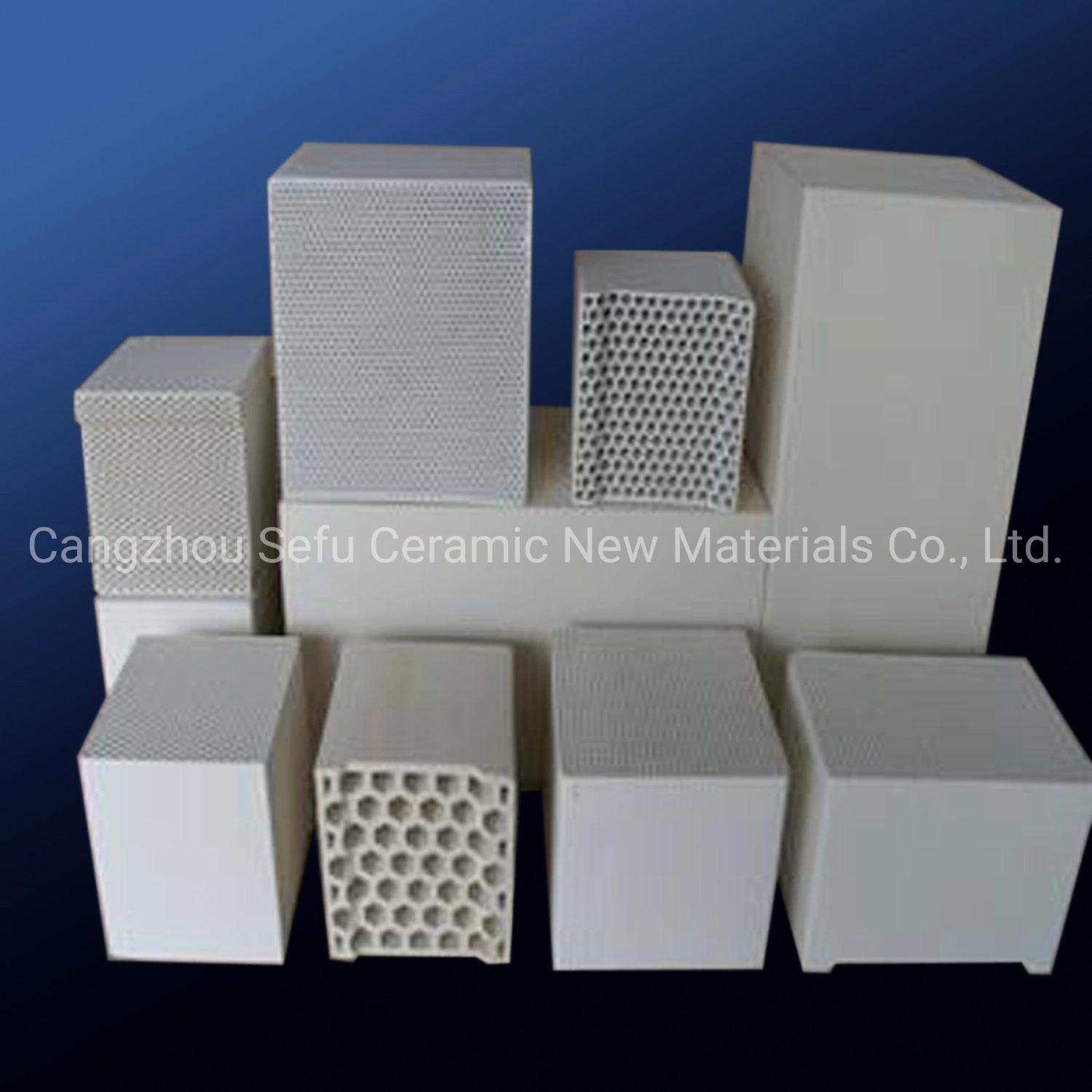 Honeycomb Ceramic Regenerator as Heat Exchange Media for Rto