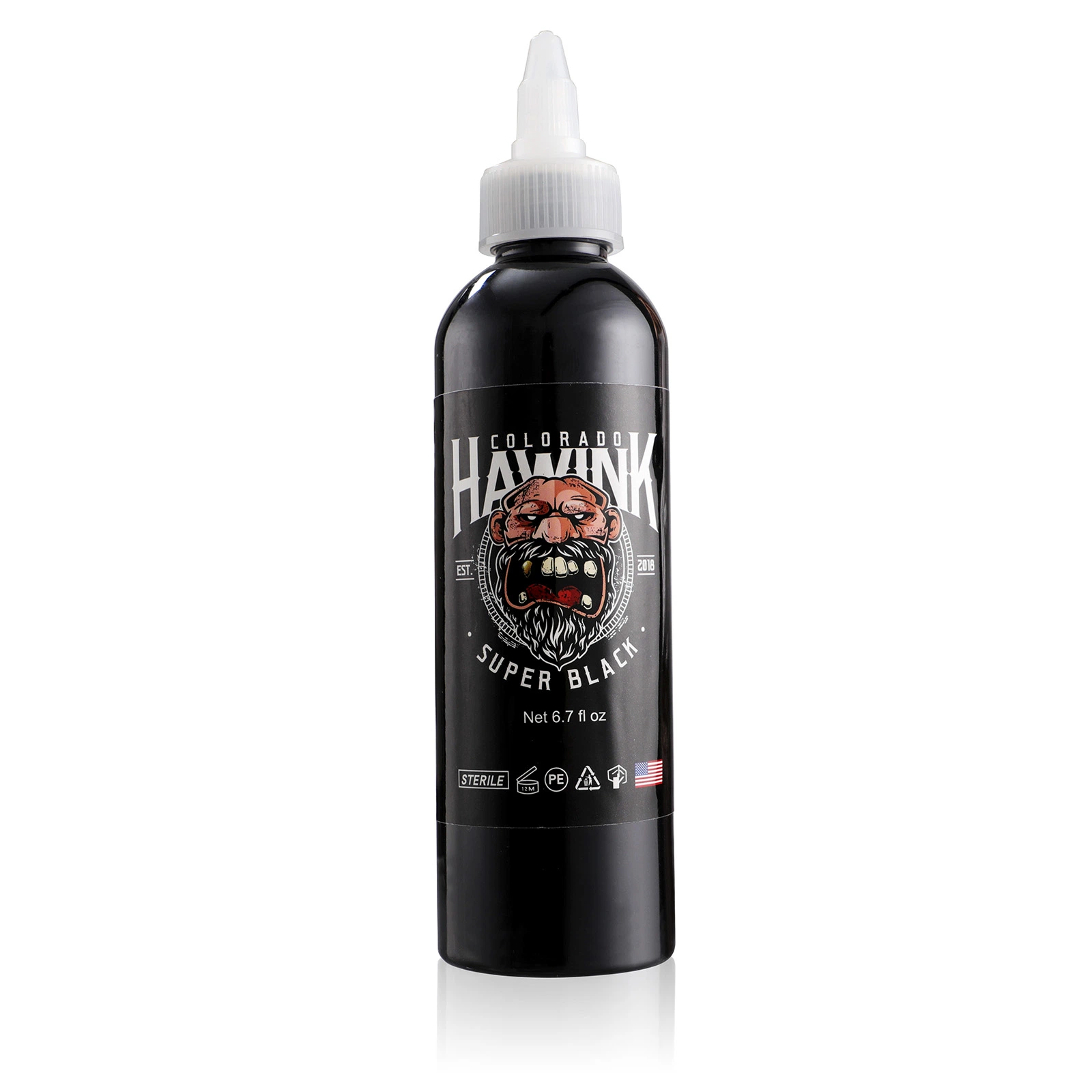 Оптовая торговля Hawink True Black 200мл Tattoo чернила для тела искусства