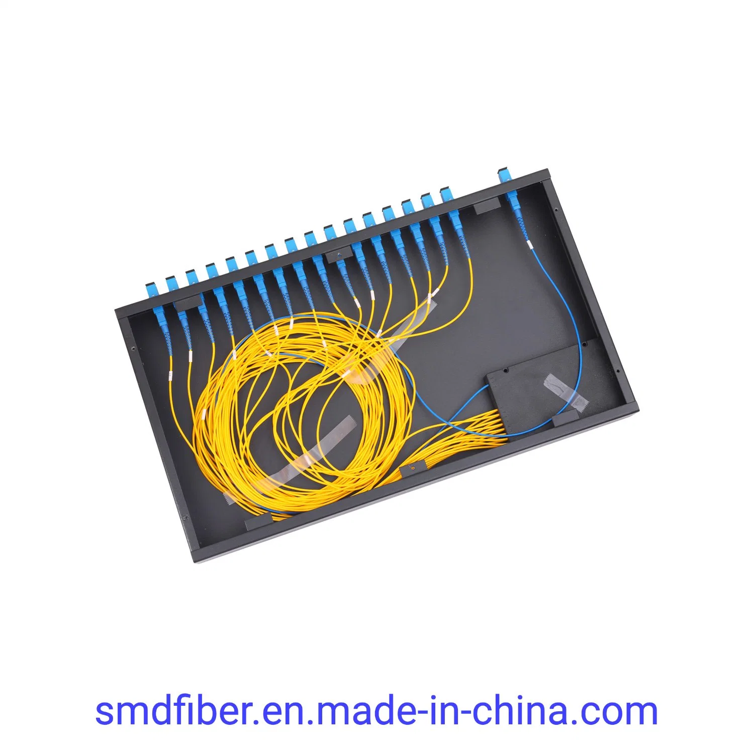 12 24 48 96 Core ODF Los puertos de fibra óptica 144 SC LC FC de St de empalme de montaje en rack Patch Panel de fibra óptica