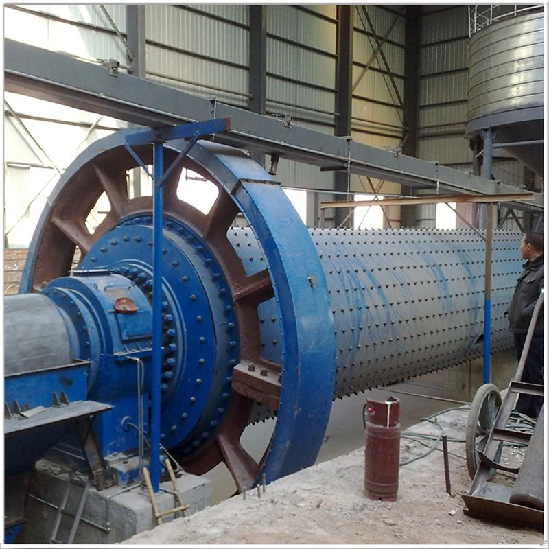 China Energieeinsparung 3-5tph Wet Gold Ball Mill Maschine für Mahlquarz Kalkstein Gold Erz Fabrik Preis