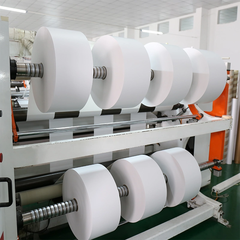 China Wholesale/Supplier Double-Sided Printing Coated Pet BOPP Adhesive Material Label Sticker Jumbo Roll