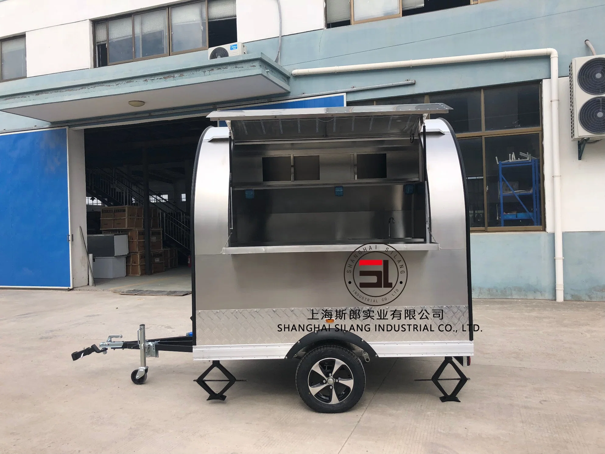 Silang Mobile Fast Food Truck Kiosk Cart Trailer