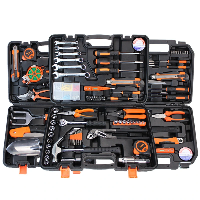 New Arrival Full Hardware Tools Combo Kit Electric Cordless Drill Hand Power Tools Set for Home