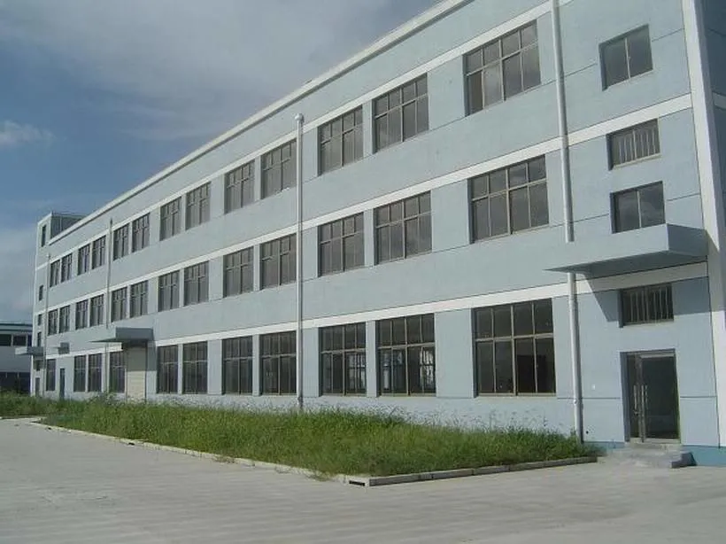 Prefabricated Steel Structure Three Story Office with Parapet Wall