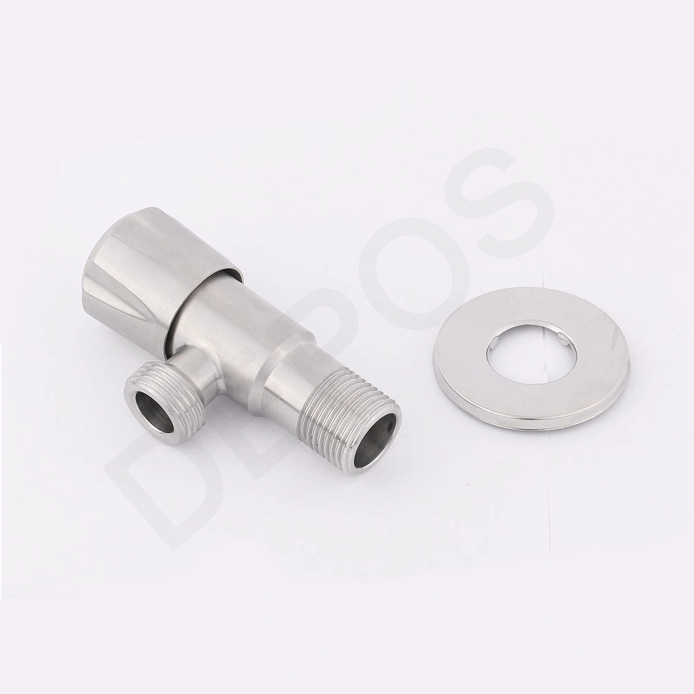 Angle Valve with Decor Cover Stainless Steel