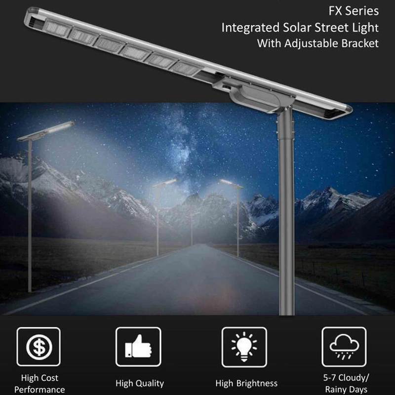 Adjustable Beam Bracket Solar LED Street Light