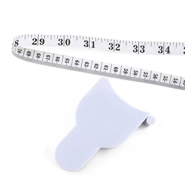 Tailor's Material Eco-Friendly Fiberglass Waist Tape Measure Measuring The Chest for Health Care Use