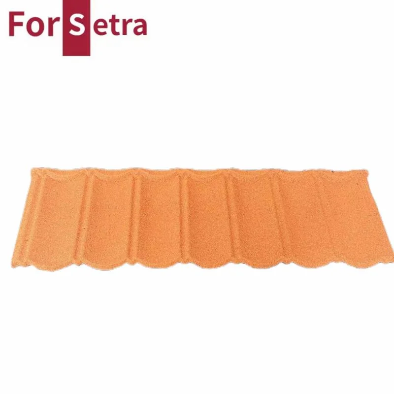 Waterproof/Sound-Insulated Bond Roofing Tile with Solid Stone Chips &Metal