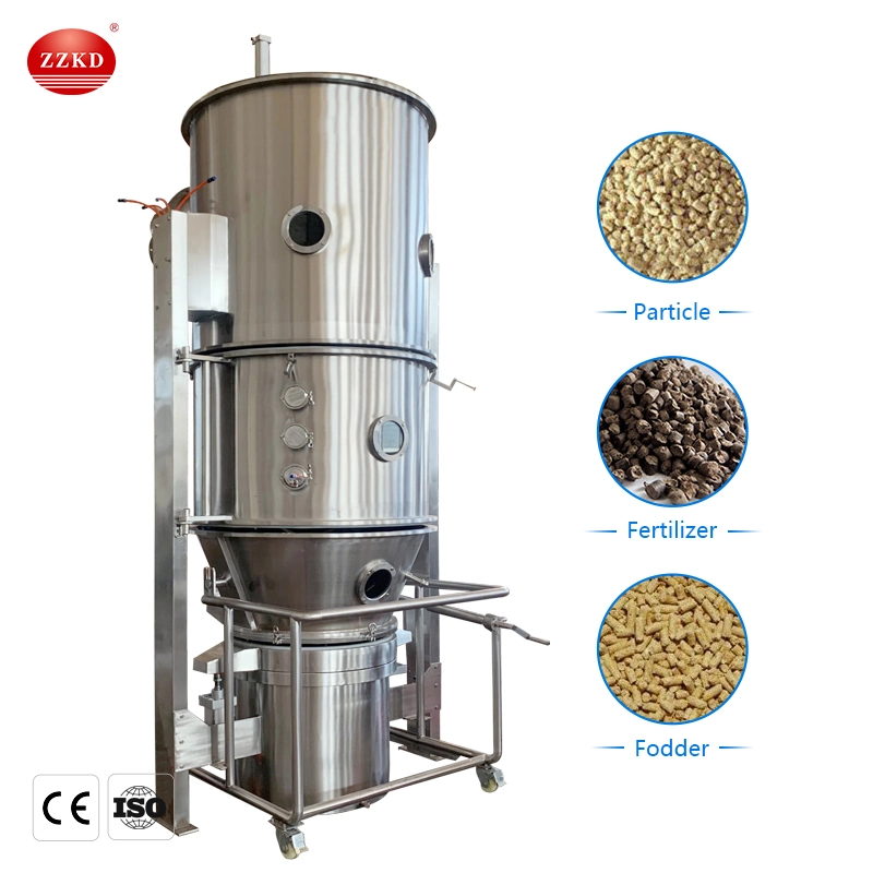 Fuild Bed Boiling Granulating Drier Granulator for Lab Pharmaceutical Granules