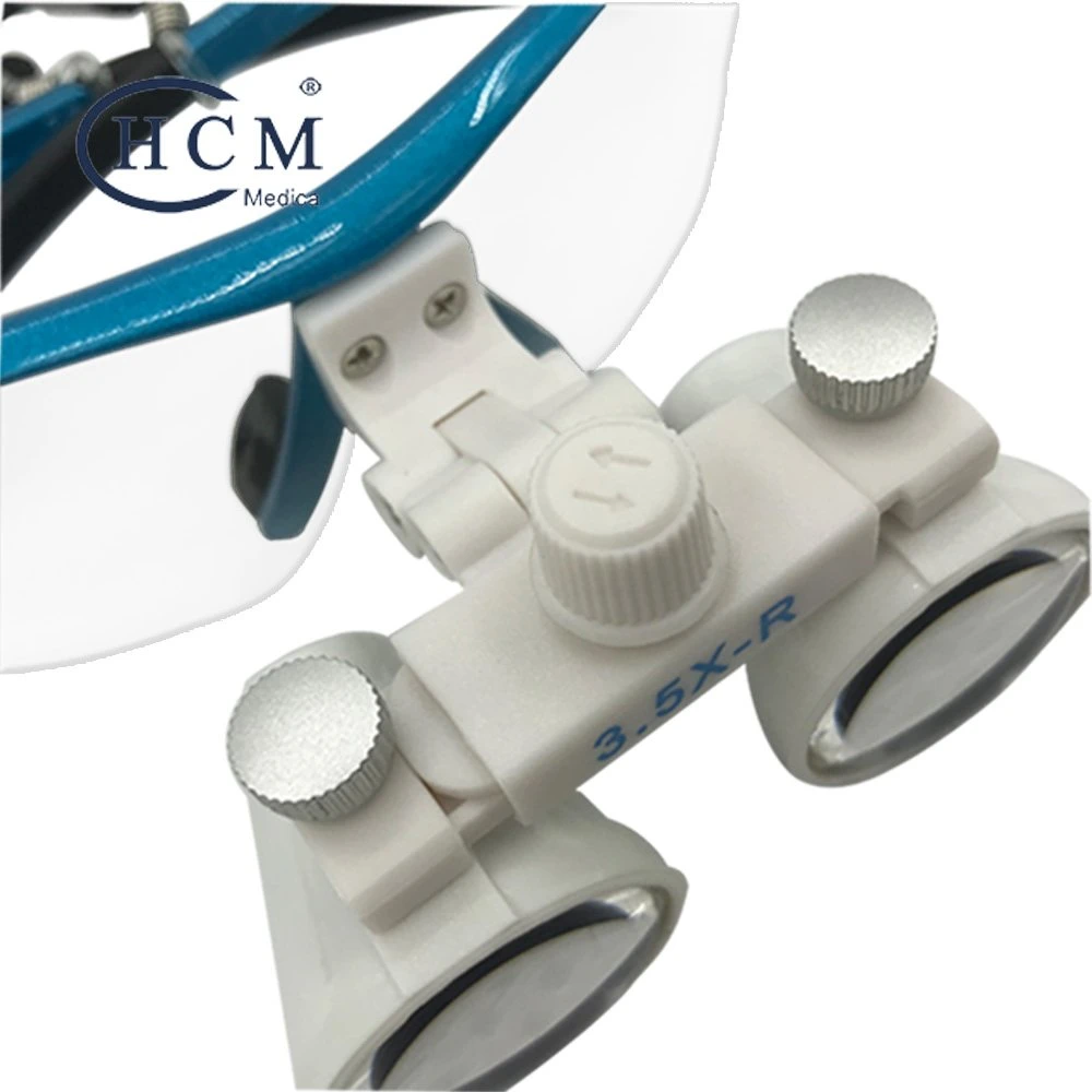 Dental Loupes 3,5X Dental OP-Kopf Licht Schleife LED Scheinwerfer Lupe Binokular