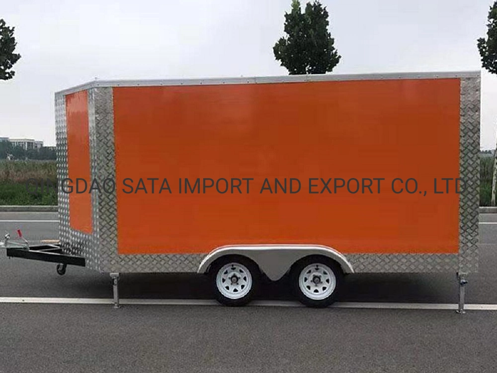 China Made Food Trailers Food Carts Truck for Sale