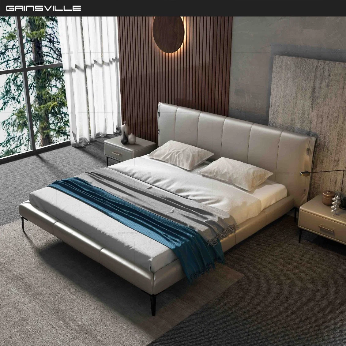 Chinesische Moderne Betten Holzküche Esszimmer Hotel Wohnzimmer Schlafzimmer Möbel Für Das Zuhause