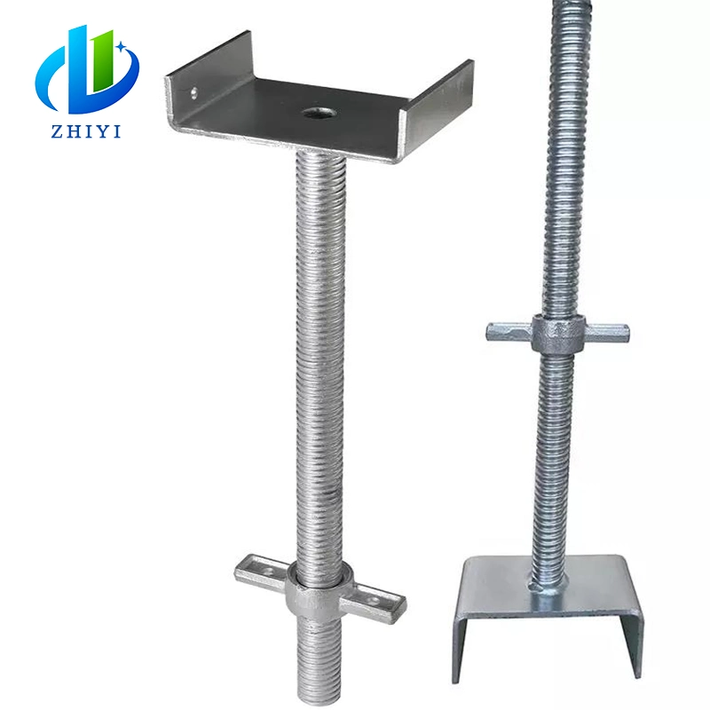 Adjustable Galvanized Frame Scaffolding Pump Jack Base for Construction