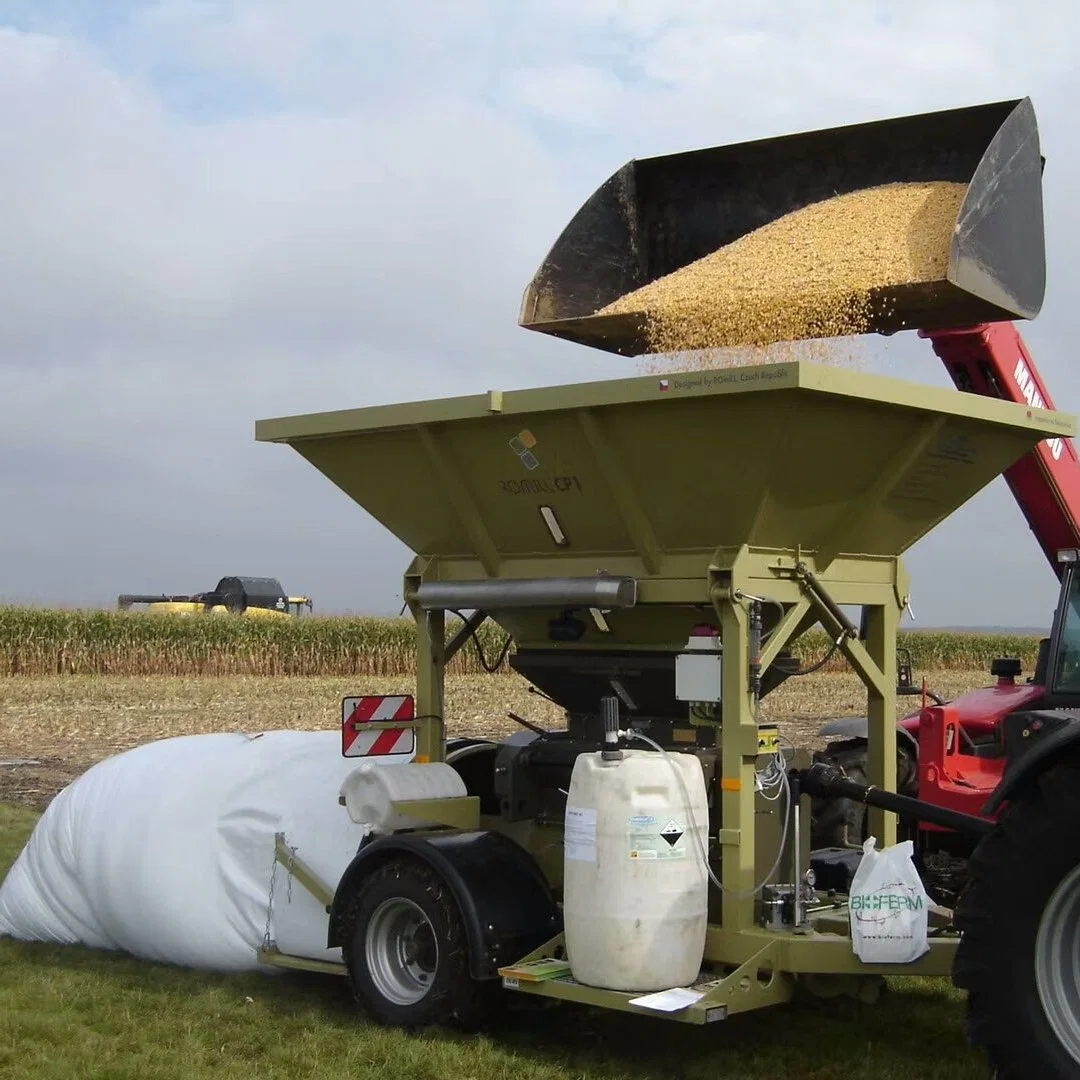 Alimentação de fábrica cinco camadas 8FT - 12FT Saco do Silo de comprimento de 60 75M 150m de alto impacto de Força