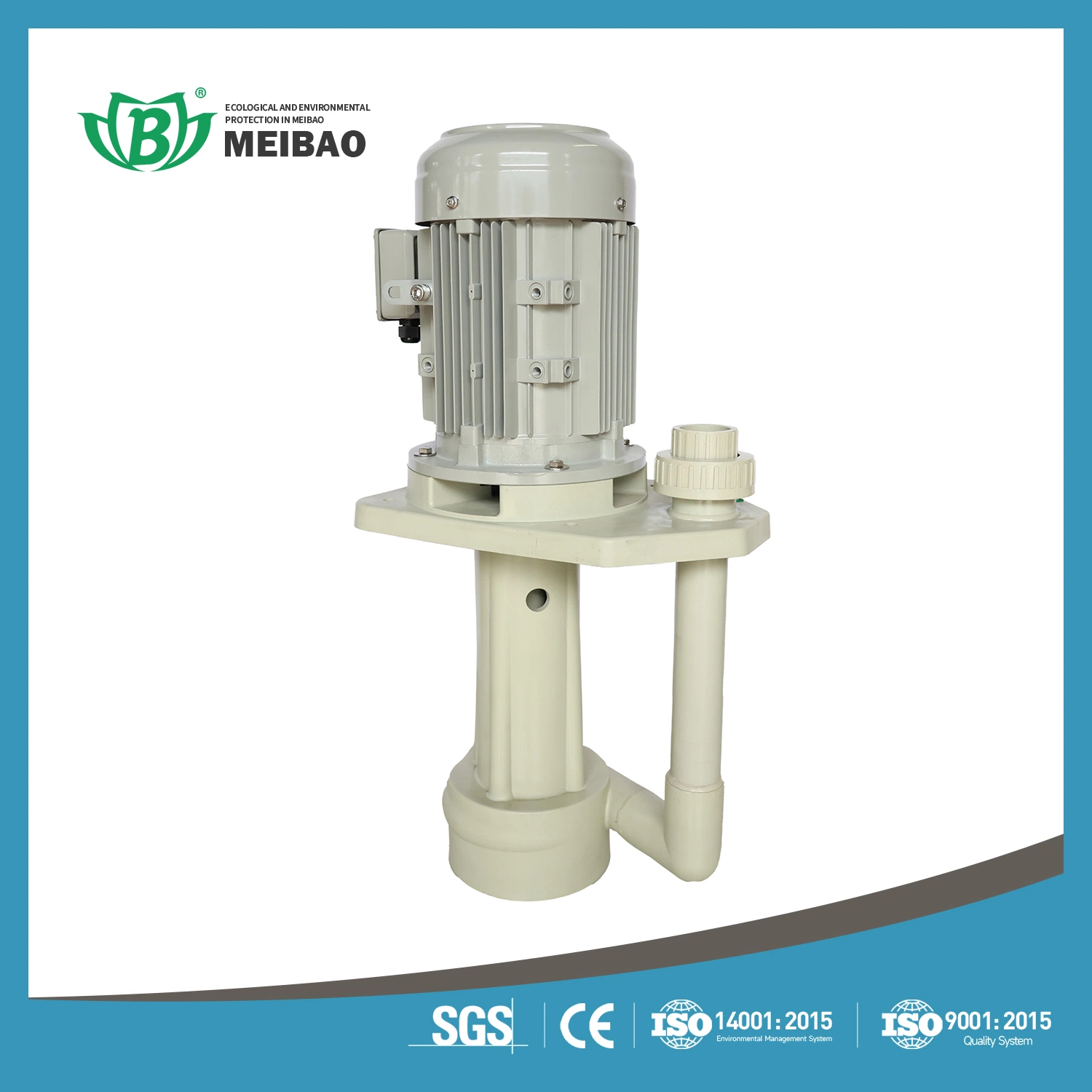 Anti-Corrosive Chemical Vertical Centrifugal Water Pump in Tank for Acid Clean Water Circulating