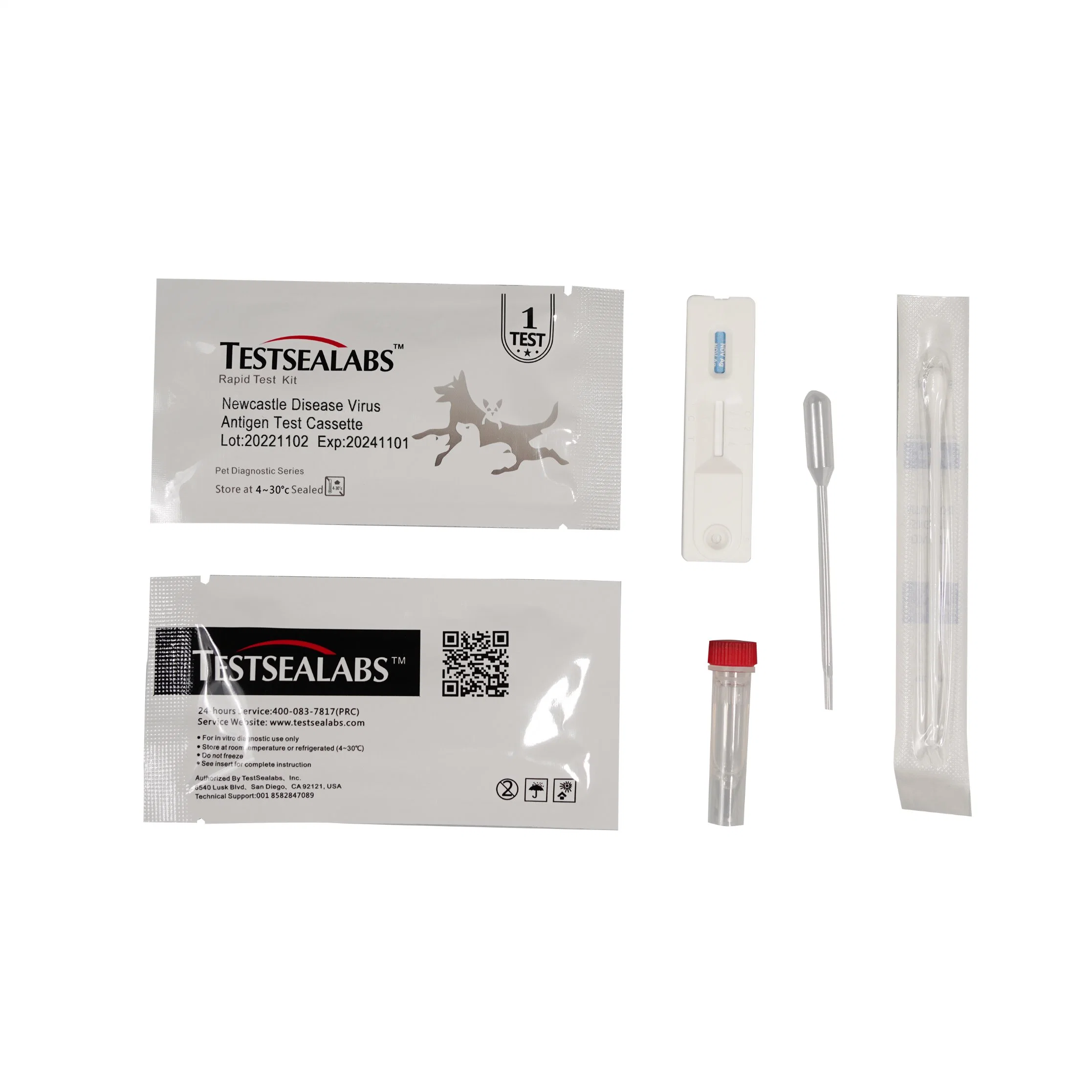 Newcastle Disease Virus Antigen Test Vet rapid diagnostic test supplier