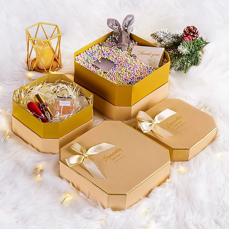 OEM Promotion cosmetic Packaging Gift Paper Boxes with Bags