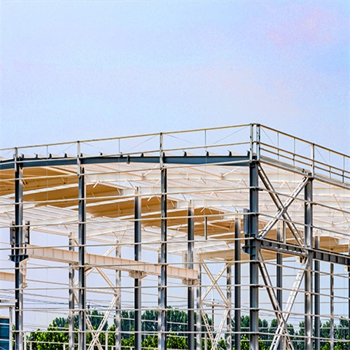 Estructura de Gable Acero ligero estructura metálica Construcción Construcción almacén de estructuras Taller