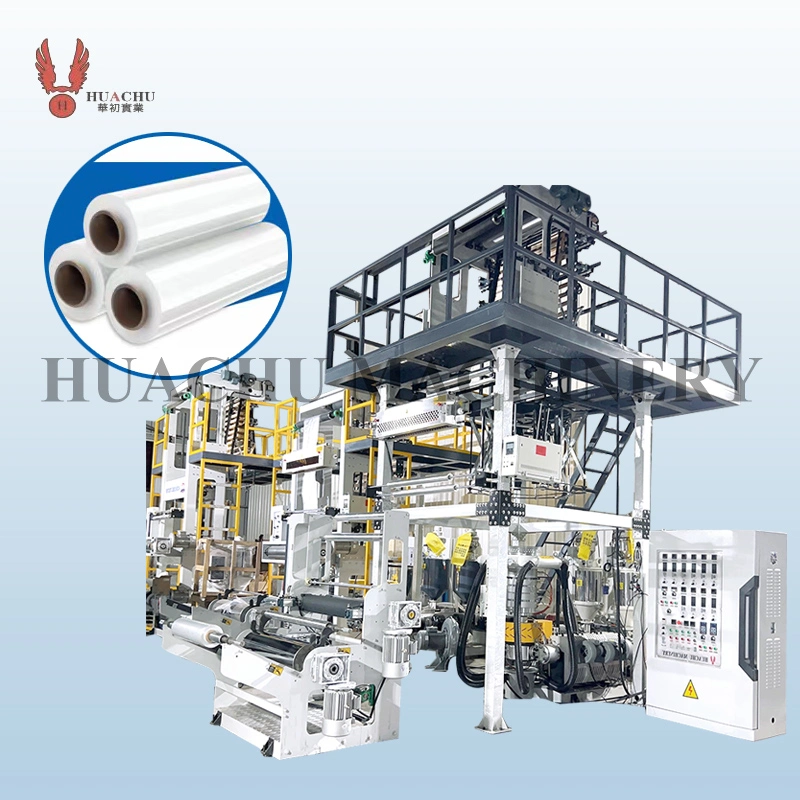 Good Price HDPE LDPE LLDPE Three Layer ABA Film Blowing Machine Film Extrusion Blown Machine for Food Package Agriculture Film Blowing Machine Plastic Machine