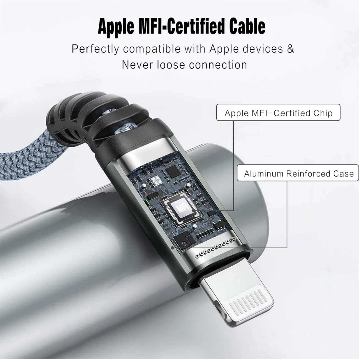 Новый дизайн нейлоновый плетеный USB-кабель для iPhone 14 13 12 11 кабель для зарядки мобильного телефона для iPhone 14 13 Кабель USB для передачи данных, кабель для быстрой зарядки
