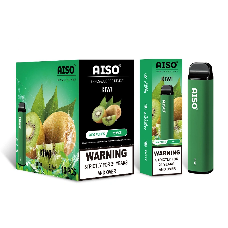Best Disposable Vape 2000 Puffs Low Nic Ecig EGO Factory Price Wholesale E-Cigarette Accept OEM/ODM Electronic Cigarette