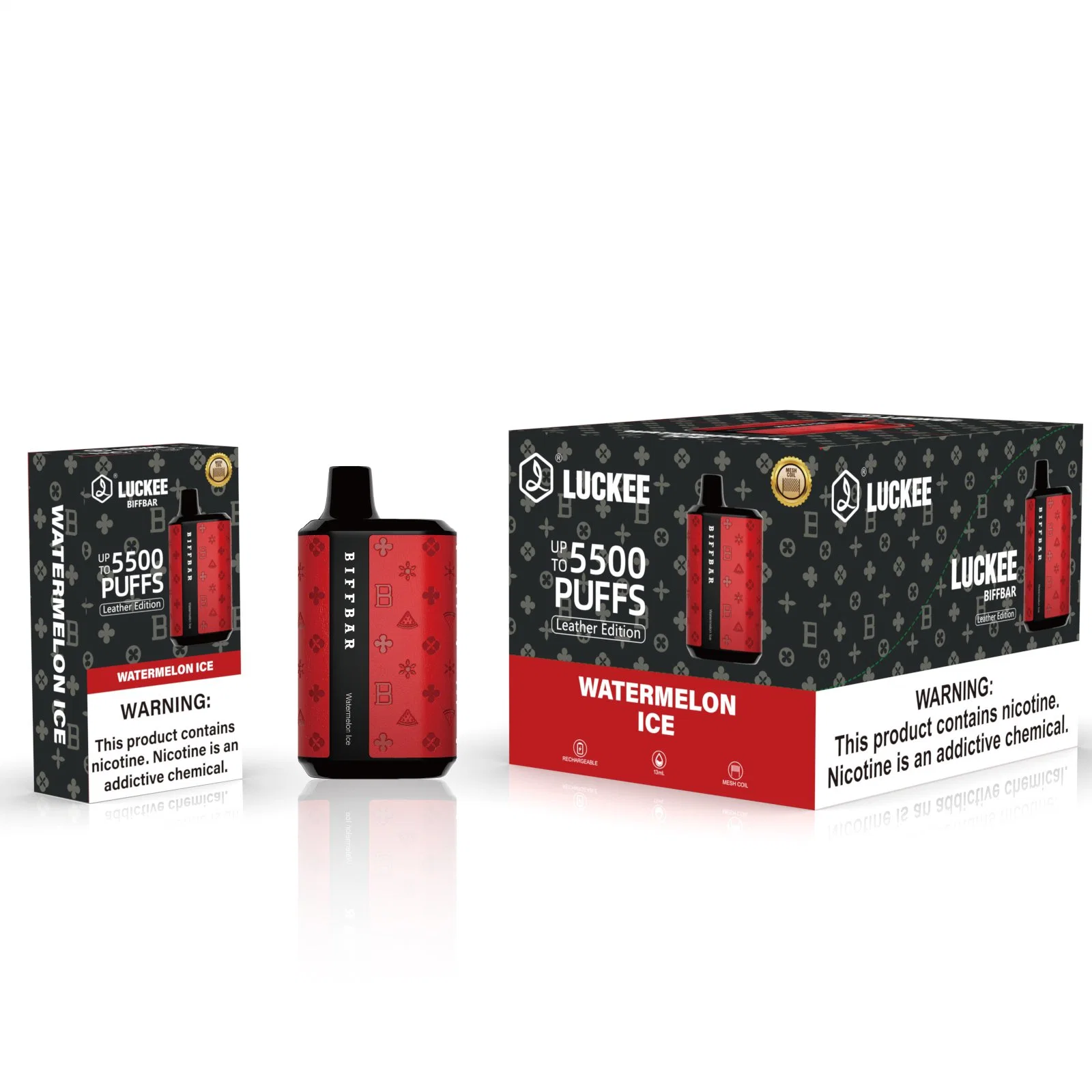 Made in China Hot Sell Luckee 5500 Puff Bar Plus Mini vape 600 mAh Hot Sell Disposable/Chargeable Electronic Cigarette Factory Wholesale/Supplier Price 20ml E-Liquid