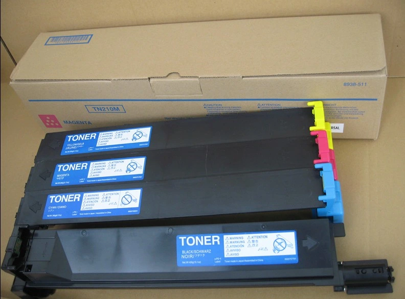 TN210K el tóner de color Kit para Copiadora Konica Minolta