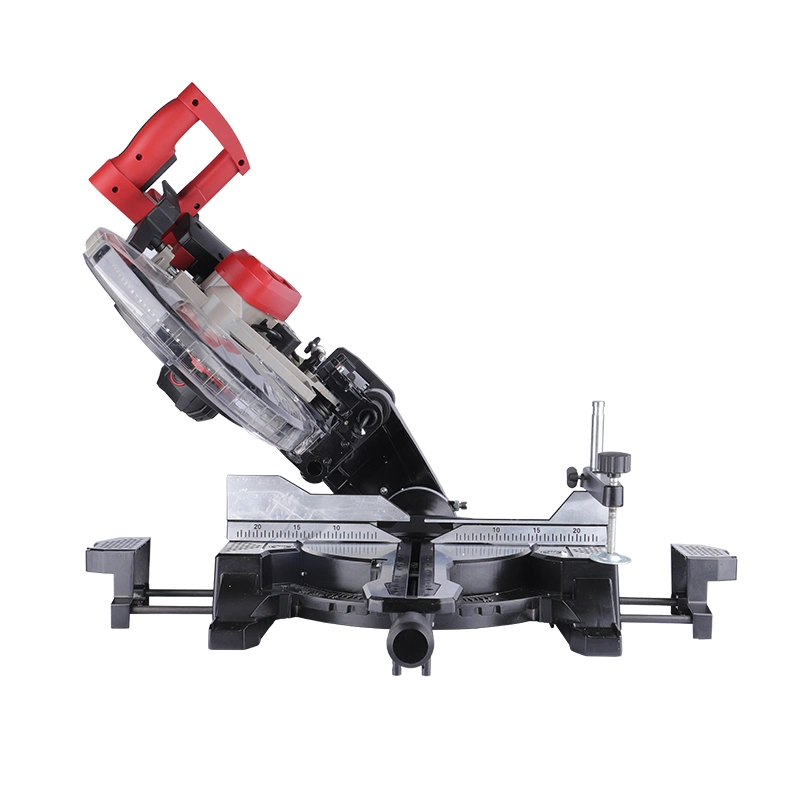 255mm Cut off Machine Power Wood Cutting Tool Sliding Compound Miter Saw for Aluminum