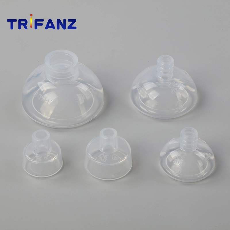 Surgical Medical Grade Silicone Anesthesia Face Mask Standard Connectors with ISO 13485