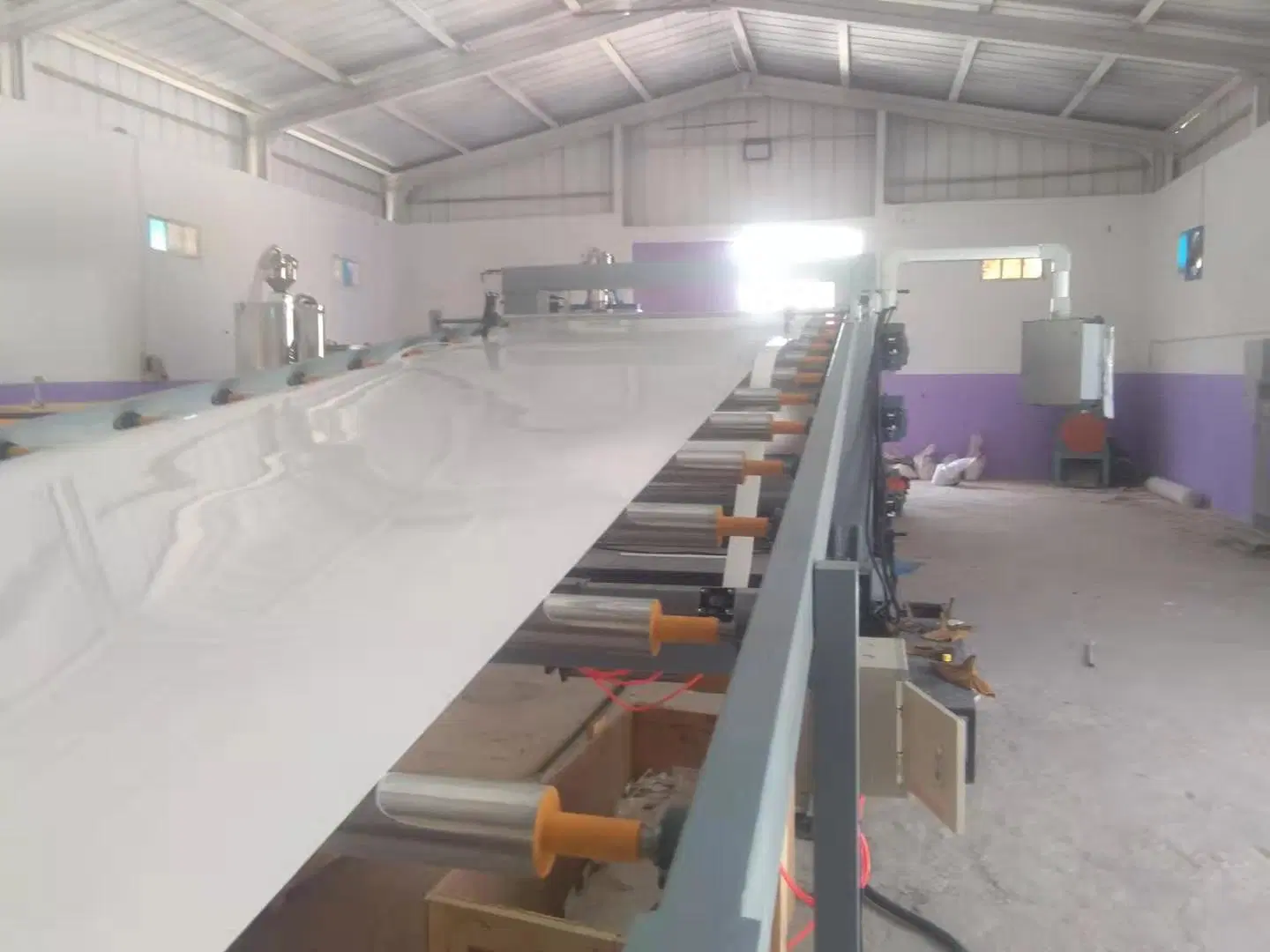 Plastic Sheet Extrusion Machine Making PP PE ABS HIPS PMMA Sheet