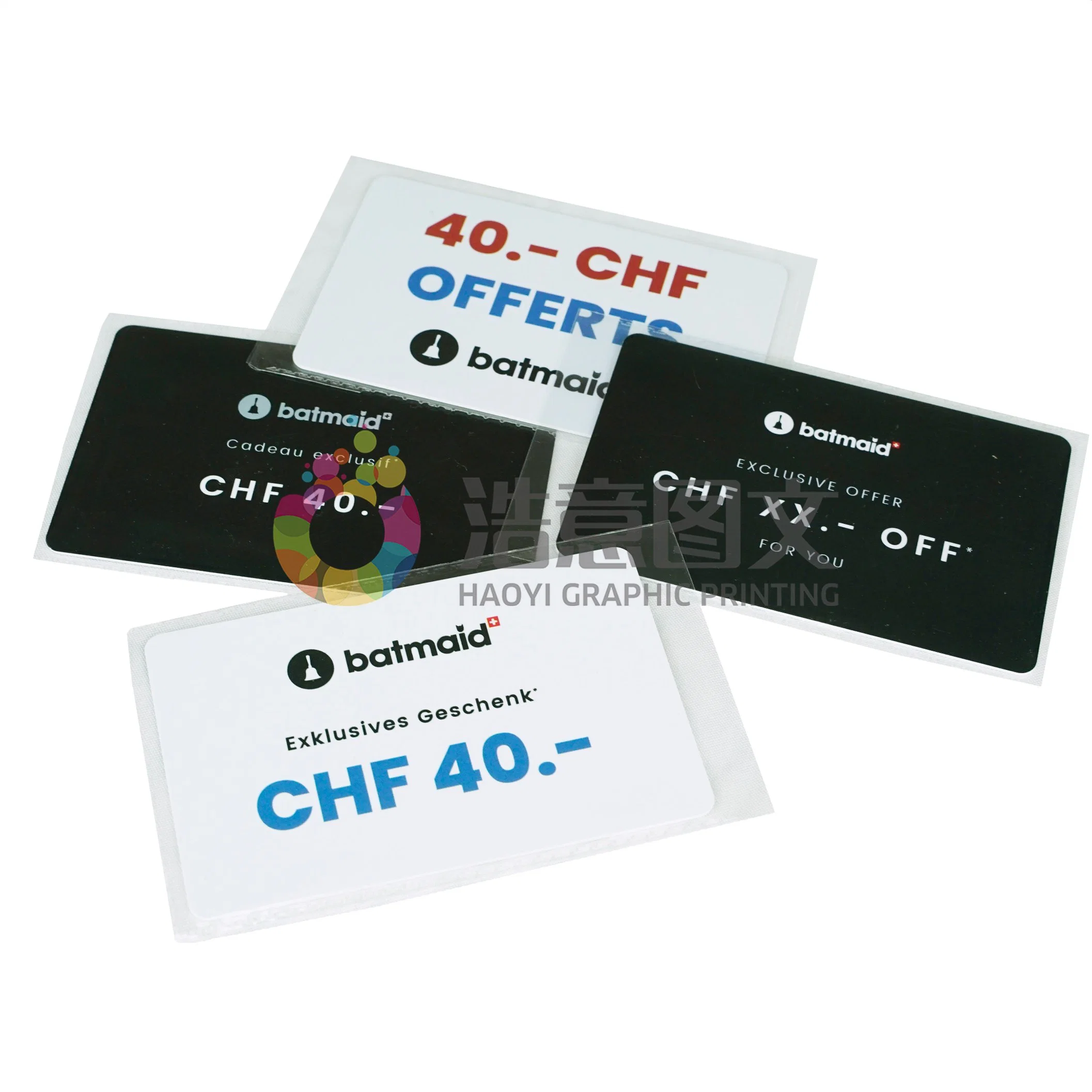 Custom High quality/High cost performance  Printed Plastic PVC Cards for Business Card