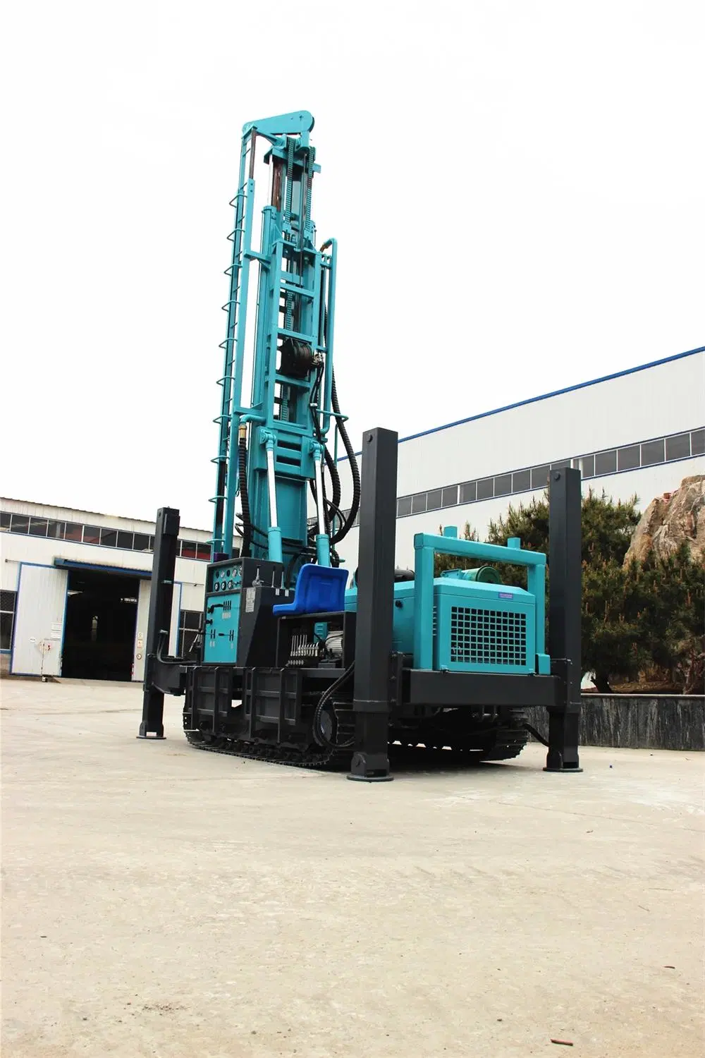 Diesel Engine Mini Portable Water Well Drilling Machine in Philippines Davao for Irrigation