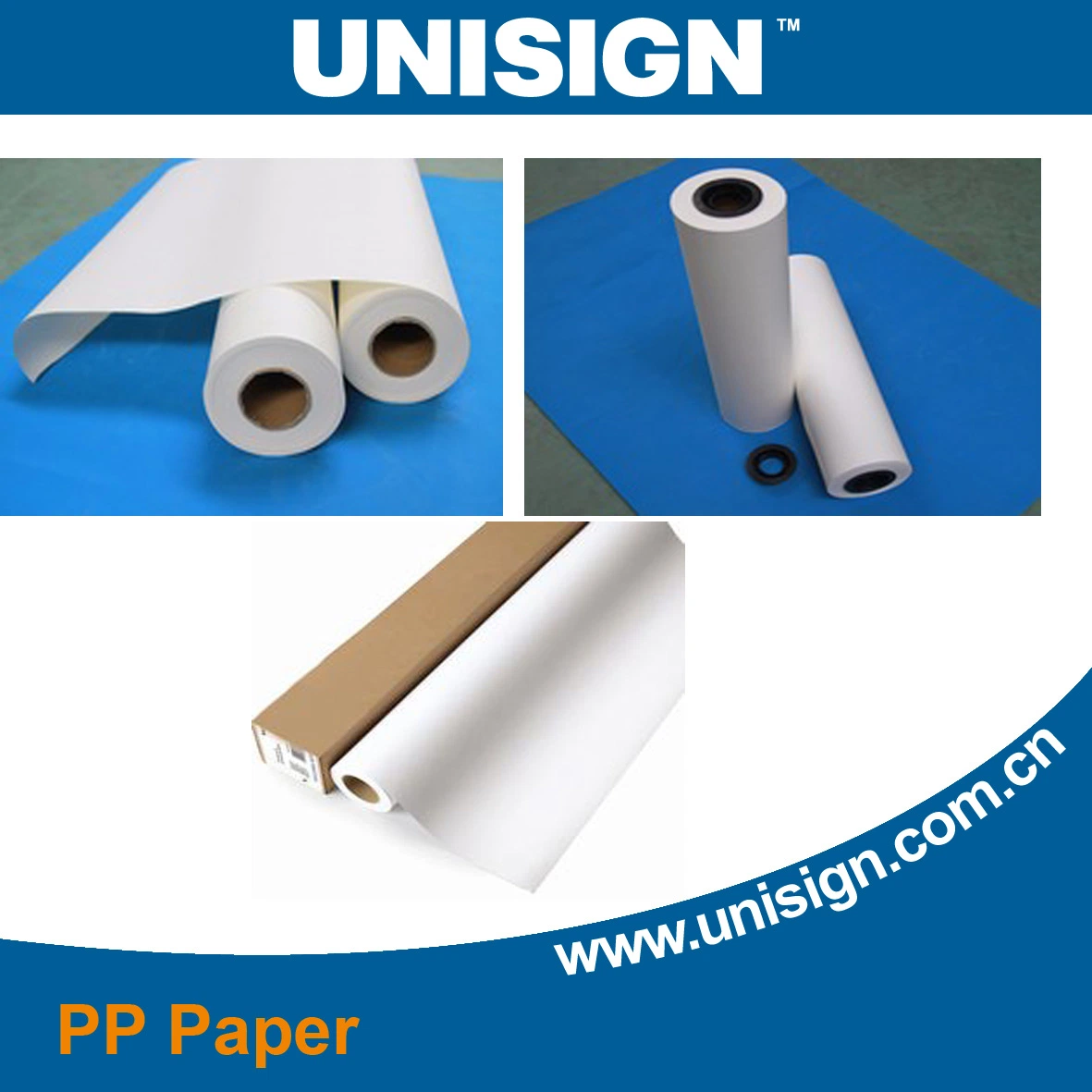 Factory Price Single Side Coating Label PP Synthetic Paper