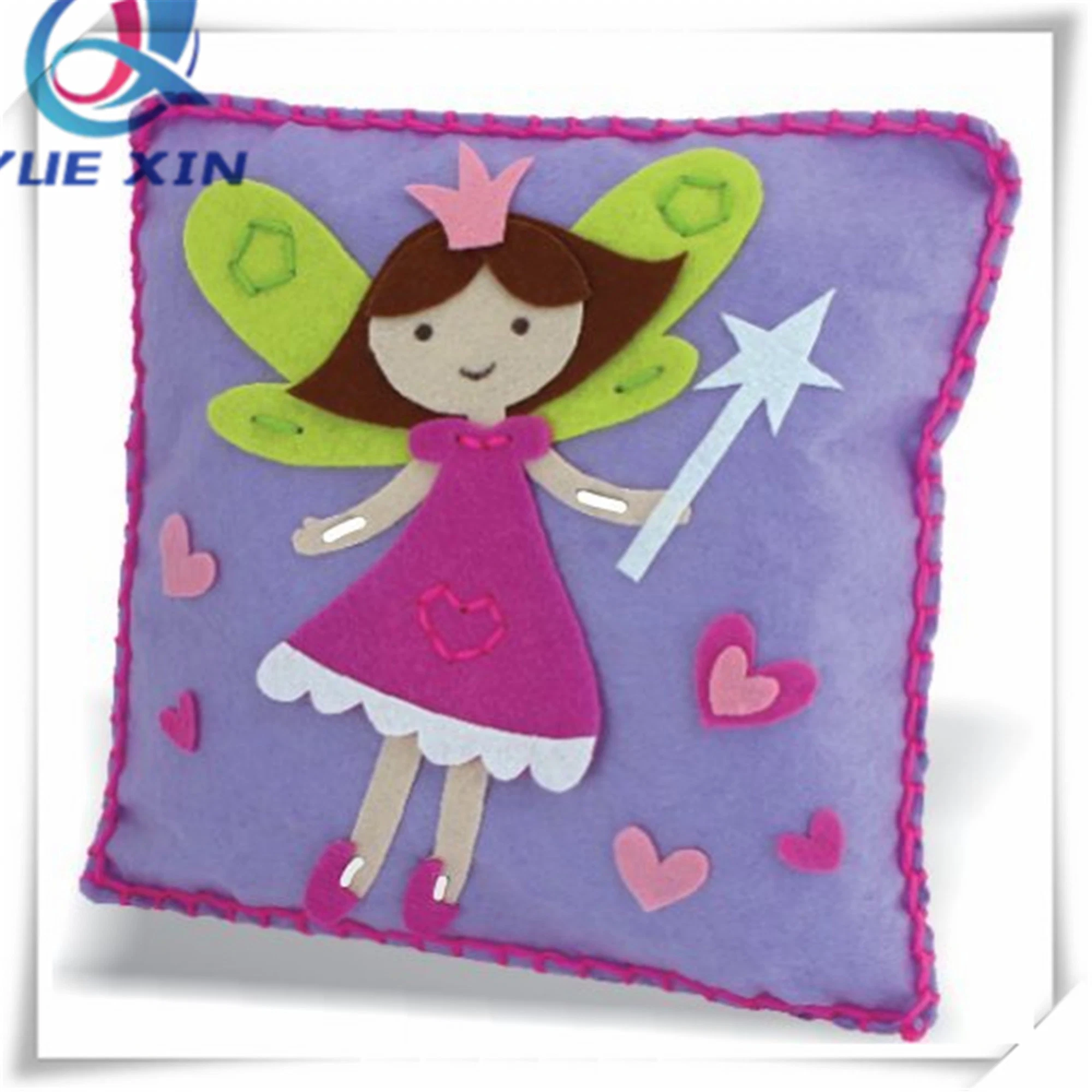 Sewing Craft Kit for Girls, Sew Art Kit, Kids Fairy Pillow