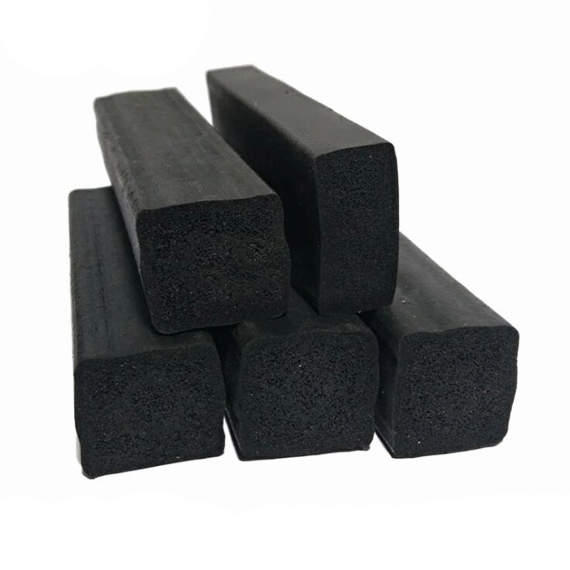 EPDM Rectangle Foam Sponge Strip Square Shape Rubber Seal Weatherstrip