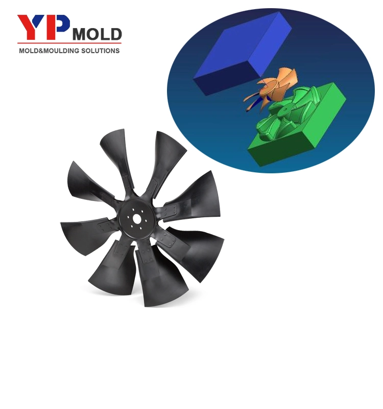 Quality China Manufacturer Custom Plastic Injection Mould Fan Blade