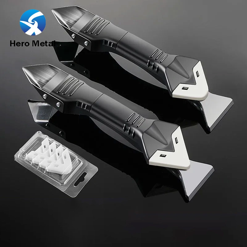 Multifunctional Angle Caulk Scraper Sealant Removal for Windows Tslot Aluminium Strut Light Caulking Tools