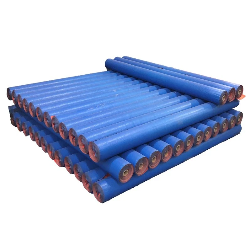 High quality/High cost performance  Orange /Blue Tarpaulin Waterproof Factory Price PE Roll Tarp