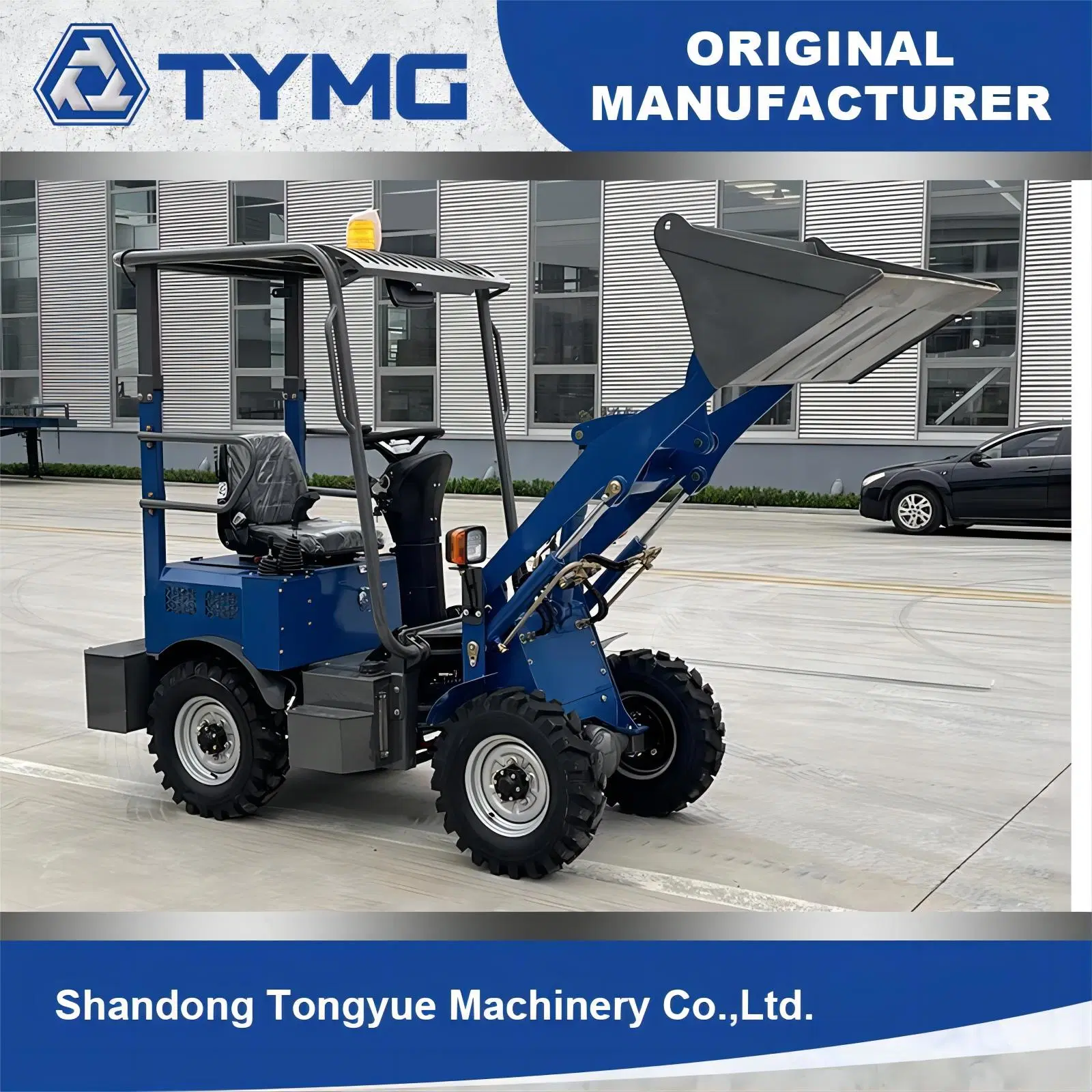 Energy of The Electric Front End Loader with 300kg Compaction Capacity