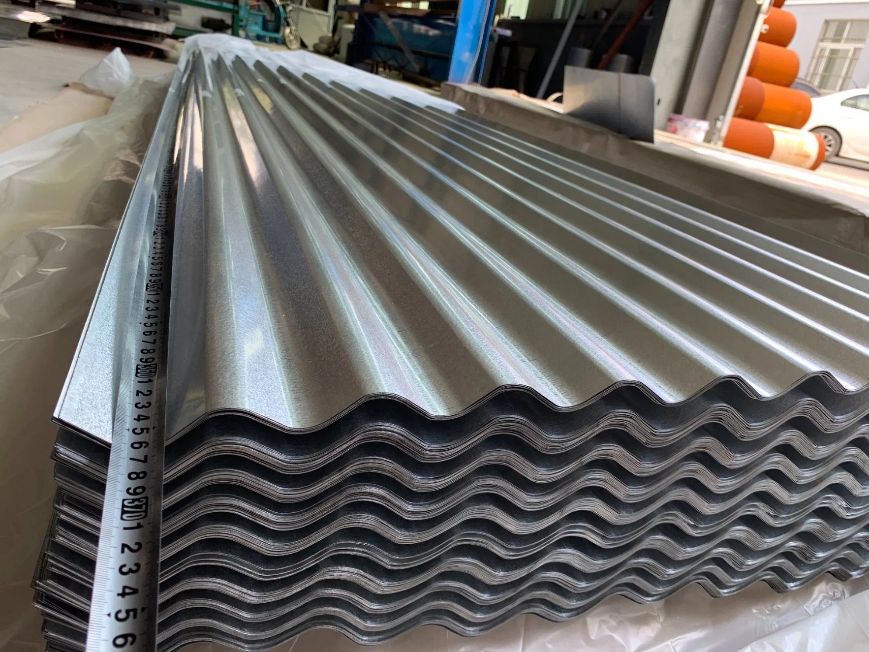 Prime Hot Dipped Galvalume Aluzinc 55% Aluminium Corrugated Steel Roofing Sheet Price From China Cold Rolled Iron Metal Zinc Coated Greenhouse Building Material