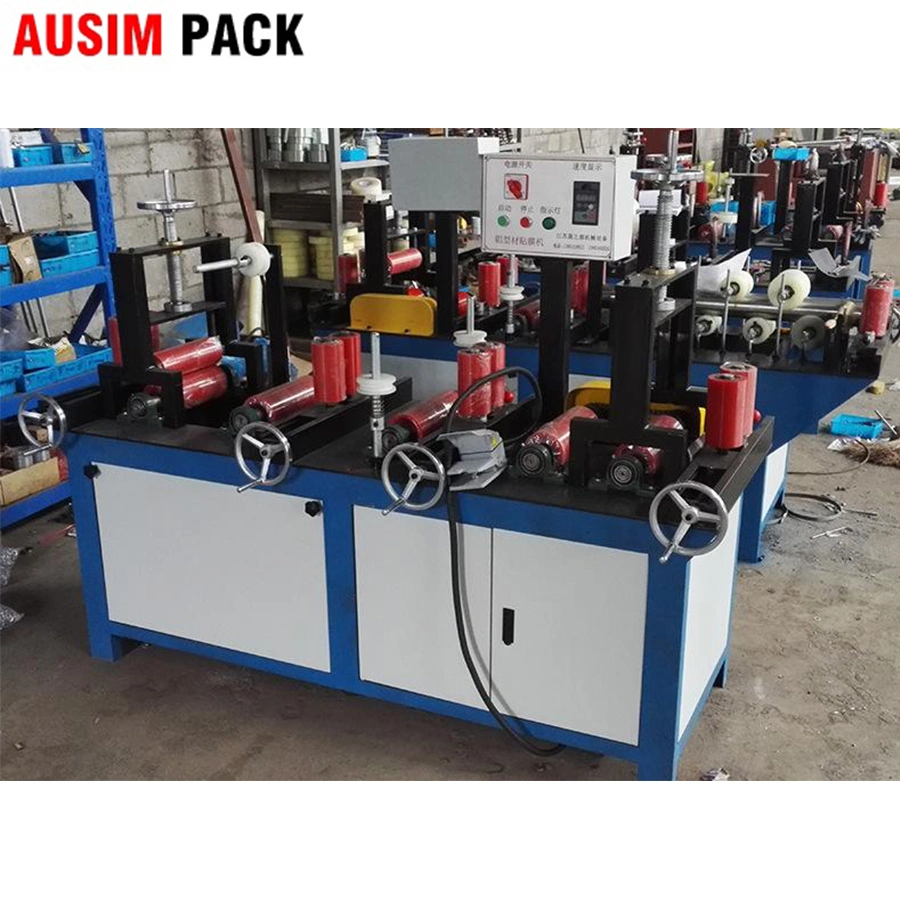 Protection Tape Sticking Machine Profile Protect Machine Plastic Film Machine Aluminum Protection Tape Machine PVC Film Laminating Machine Press