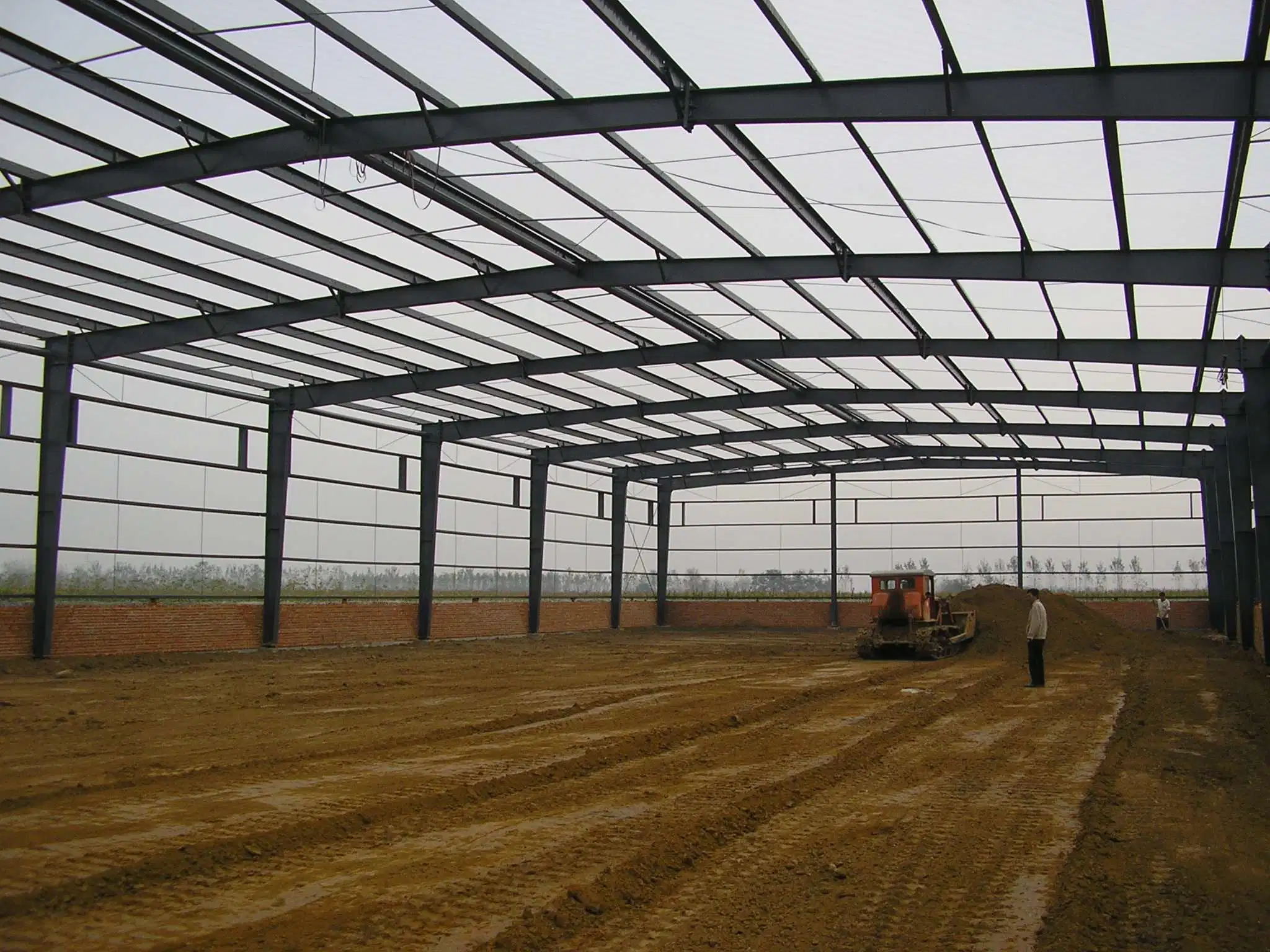 High-Strength Light Steel Structure Prefabricated Shed Workshop