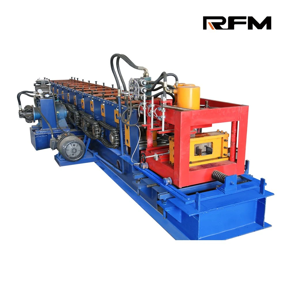 Hot Selling High-Precision Steples Shearing Automatic Type Change CZ Purlin Roll Forming Machine