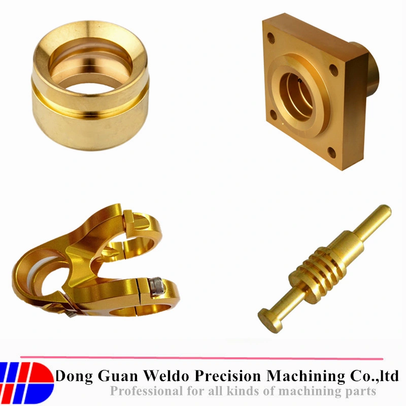 CNC Precision Turning Bushing Colorful Anodizing Aluminum Brass Ship Boat Parts